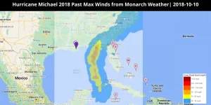 hurricane michael monarch weather