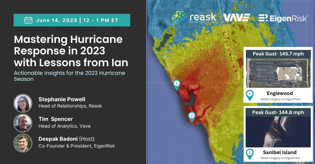 Hurricane Season 2023 Preparedness Webinar with Reask. Register Today!