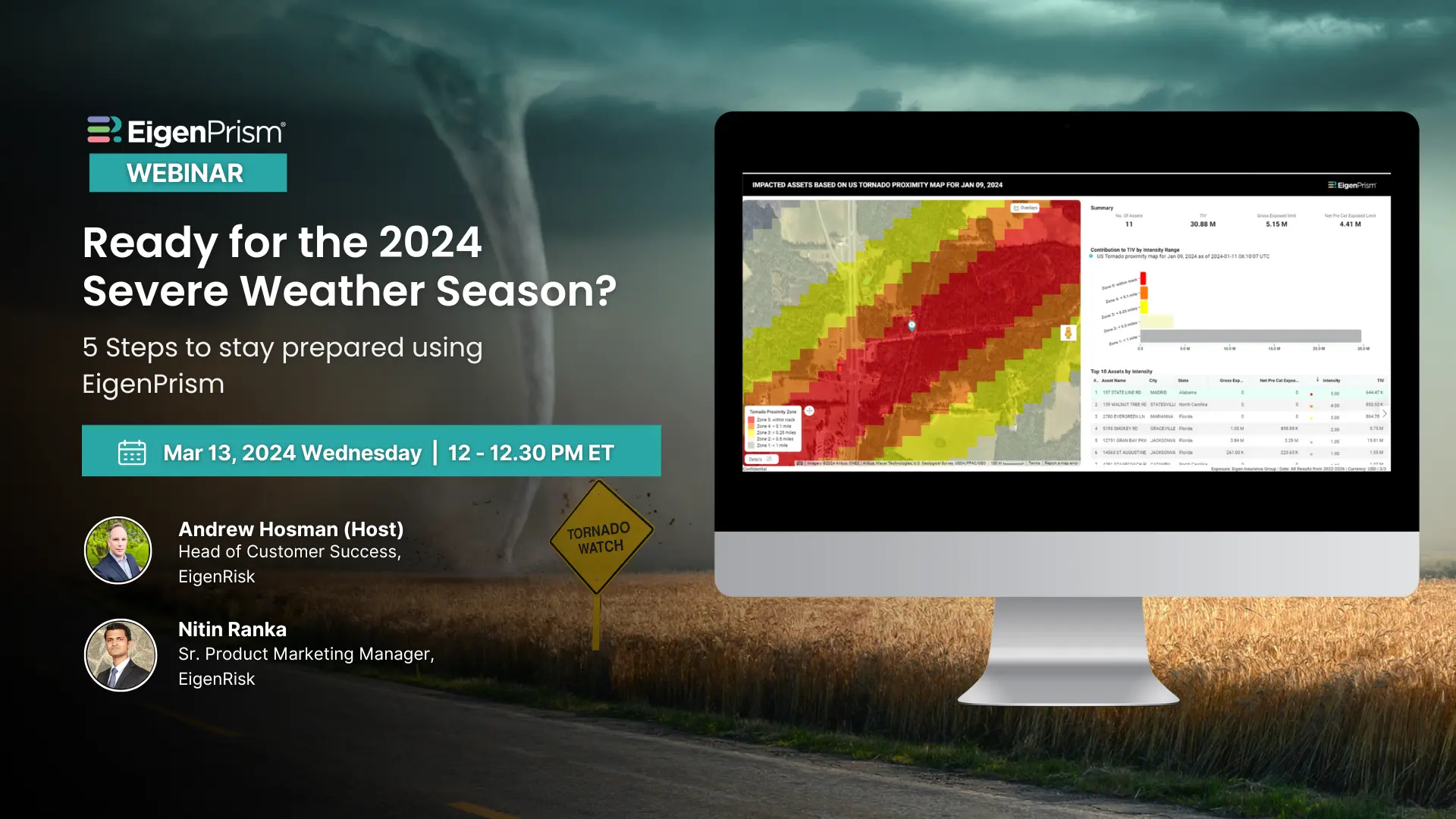 Webinar on Ready for the 2024 Severe Weather Season?