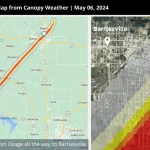 Devastating Supercell Storms Sweep Across Oklahoma and Kansas, Bringing Tornadoes, Hail, and Wind